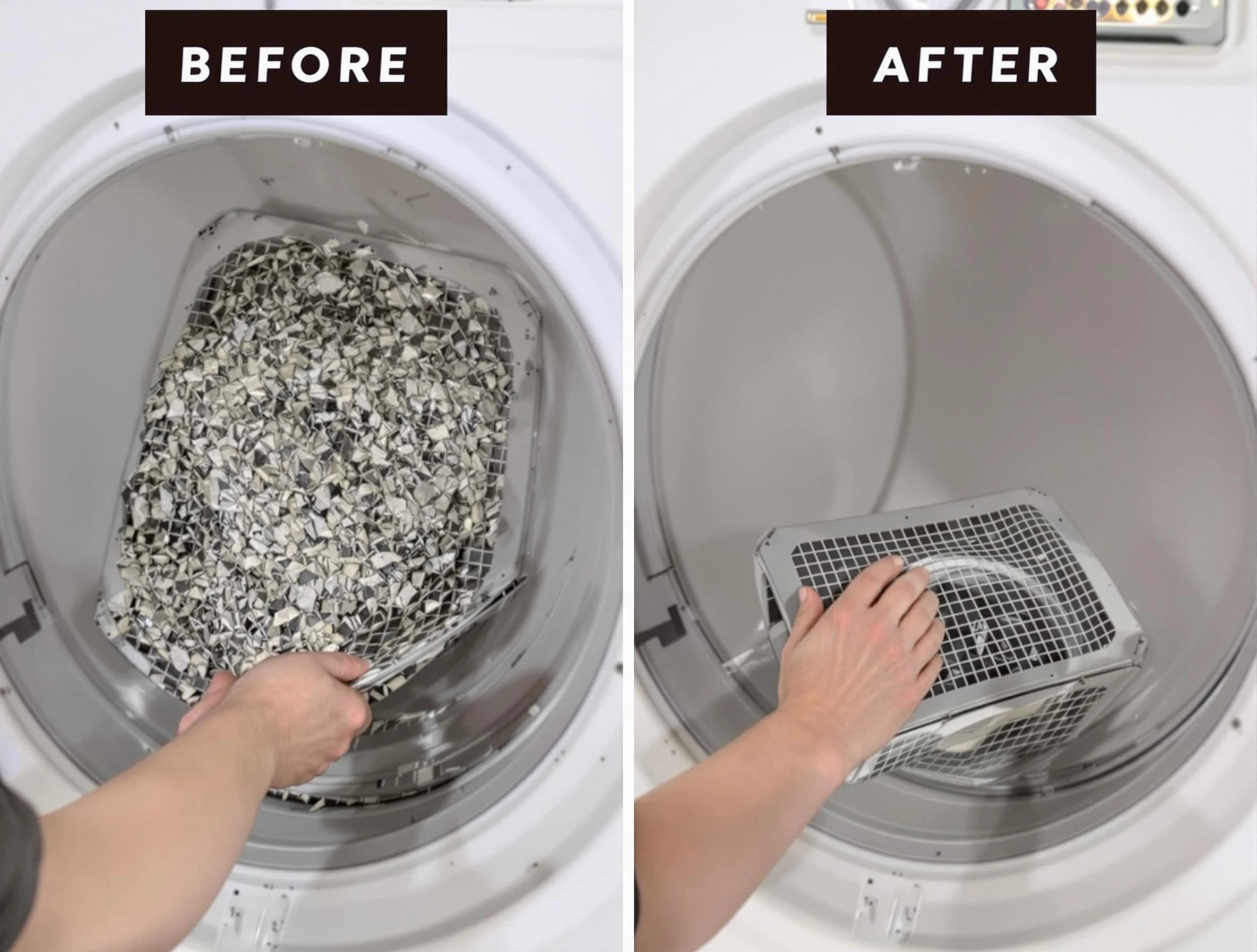 Professional lint trap cleaning by Vestavia Hills Dryer Vent Cleaning in Vestavia Hills