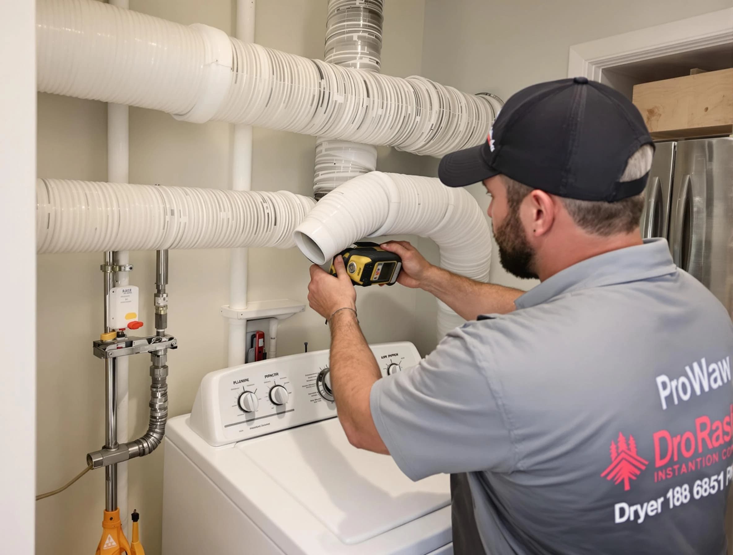 Professional dryer vent hose installation by Vestavia Hills Dryer Vent Cleaning in Vestavia Hills