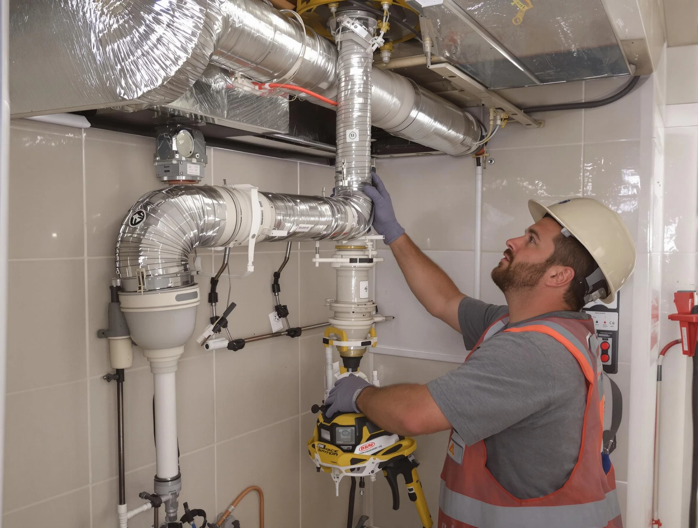 Vestavia Hills Dryer Vent Cleaning expert performing professional dryer vent repair and installation in Vestavia Hills