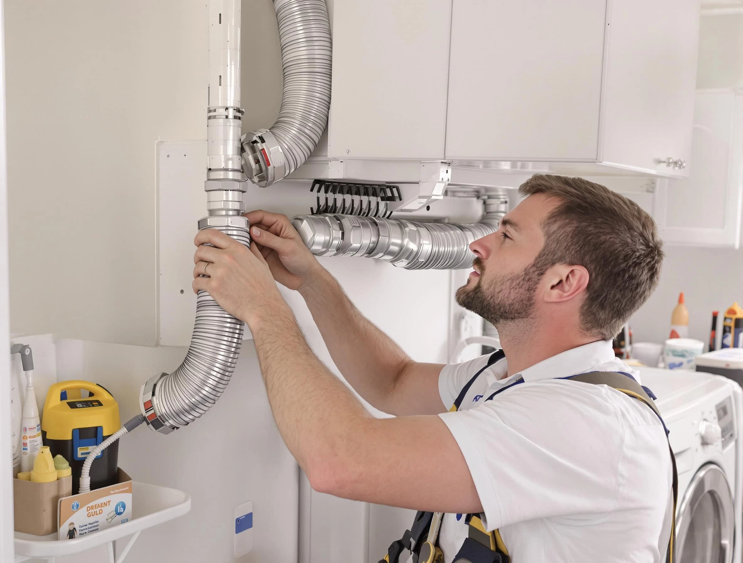 Professional dryer vent repair and installation by Vestavia Hills Dryer Vent Cleaning in Vestavia Hills