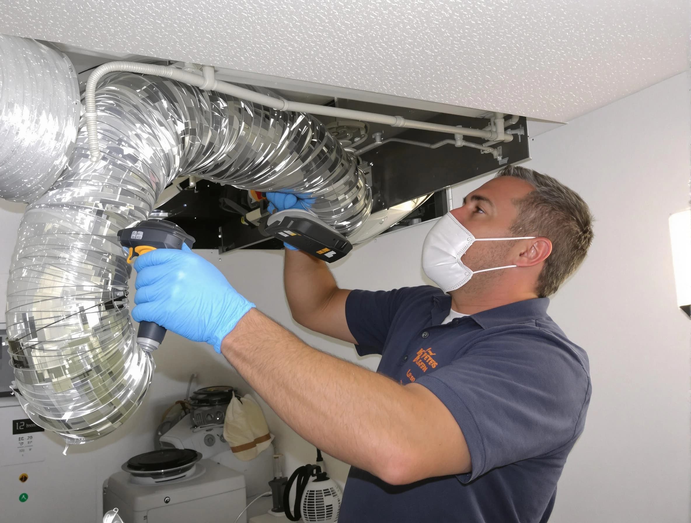 Vestavia Hills Dryer Vent Cleaning professional performing thorough residential dryer vent cleaning in Vestavia Hills
